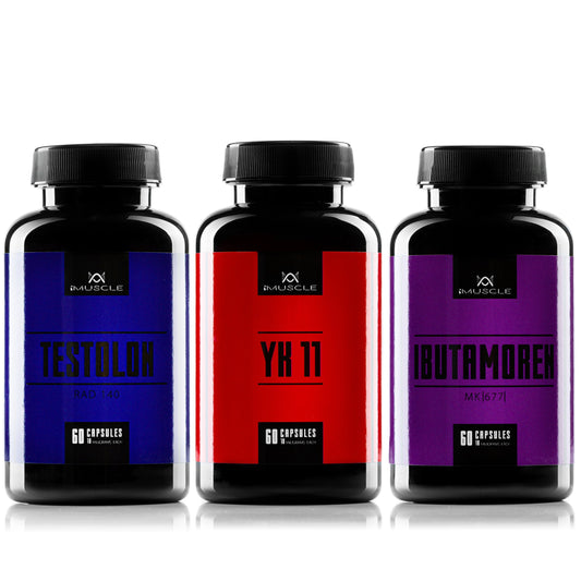 Testolone RAD140, YK11 y Ibutamoren MK677
